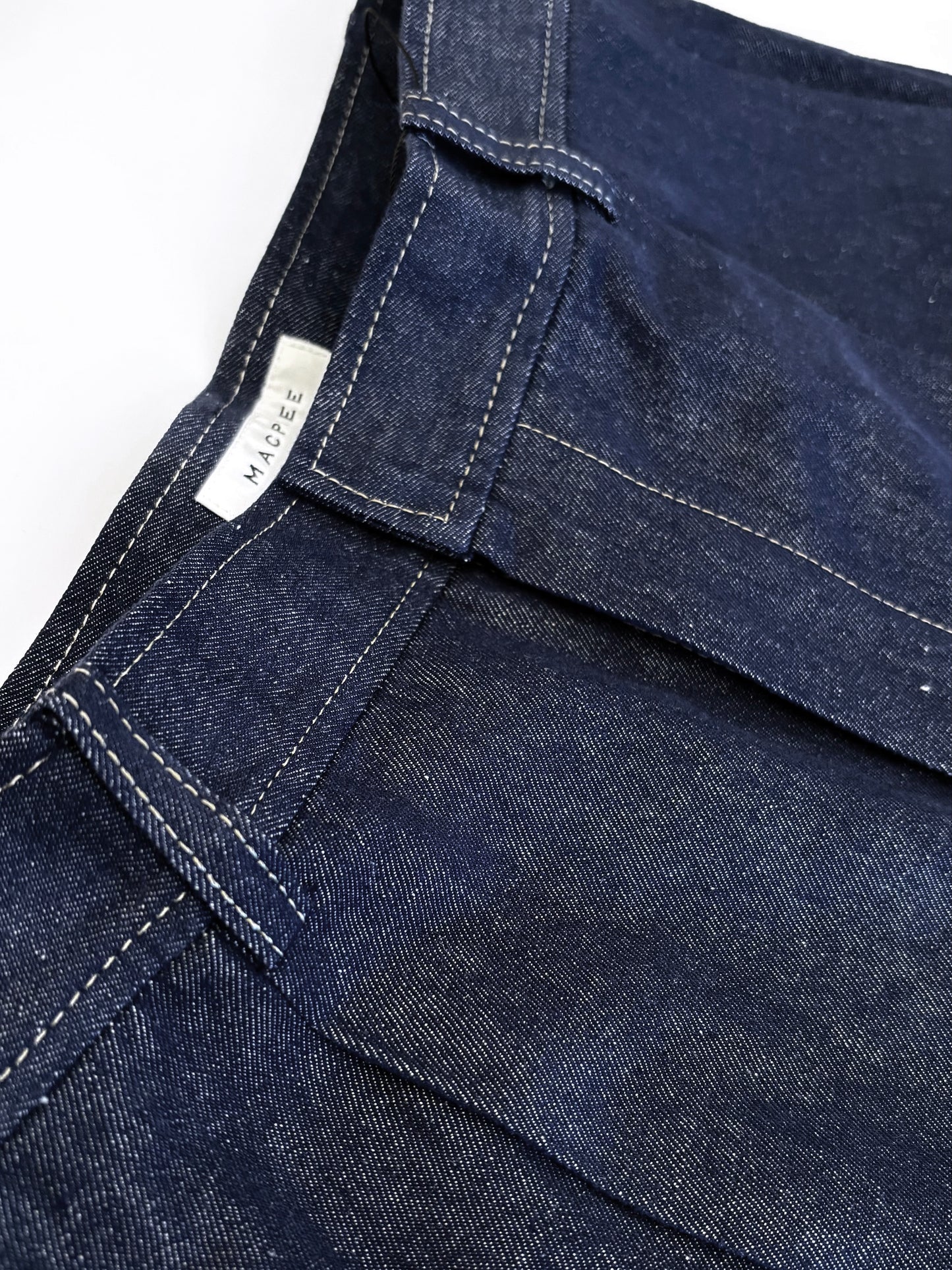 MACPHEE(マカフィー)タックテーパードパンツ 12044204535