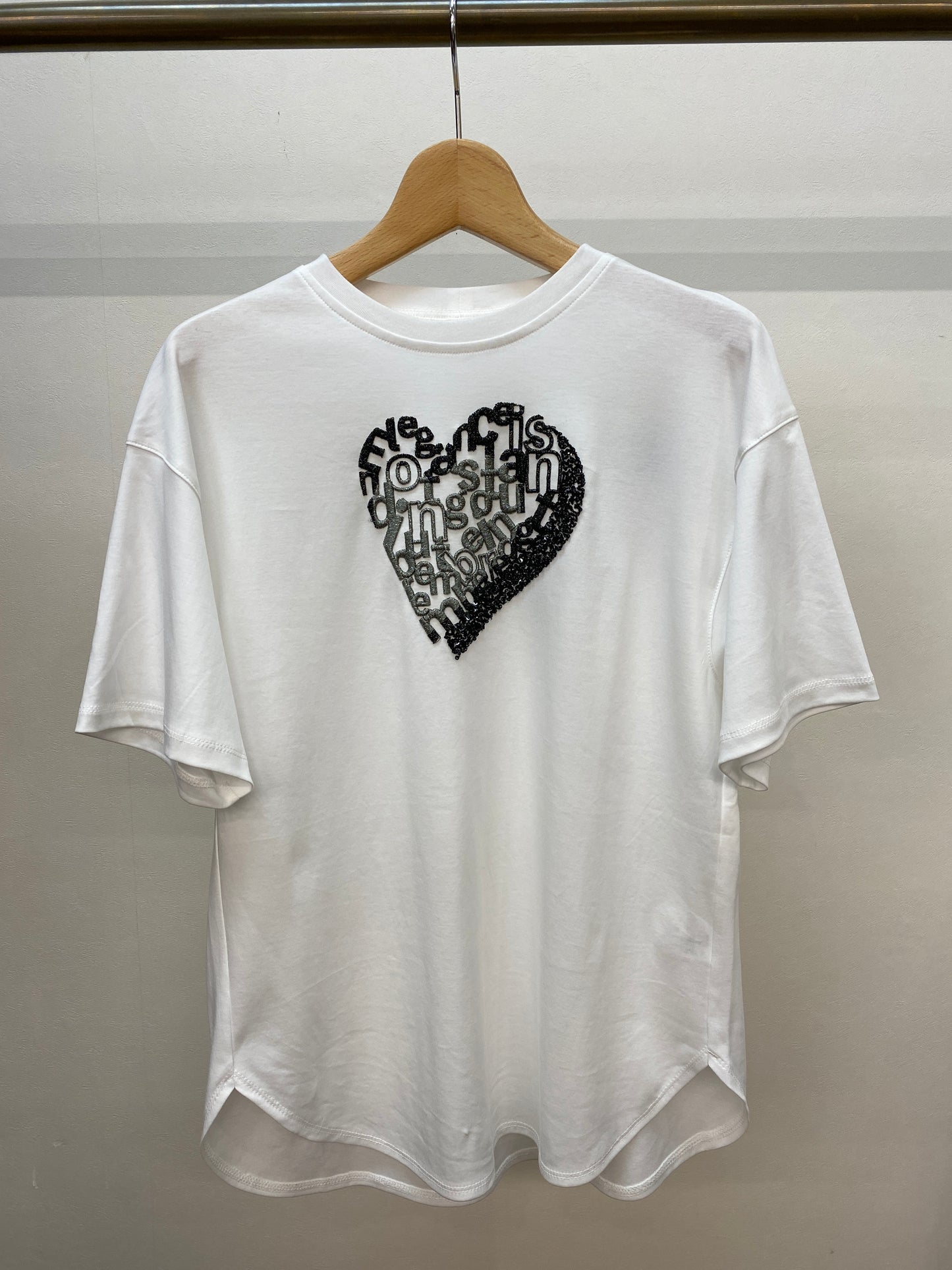 PUPULA(ププラ) 刺繍Tシャツ 157144