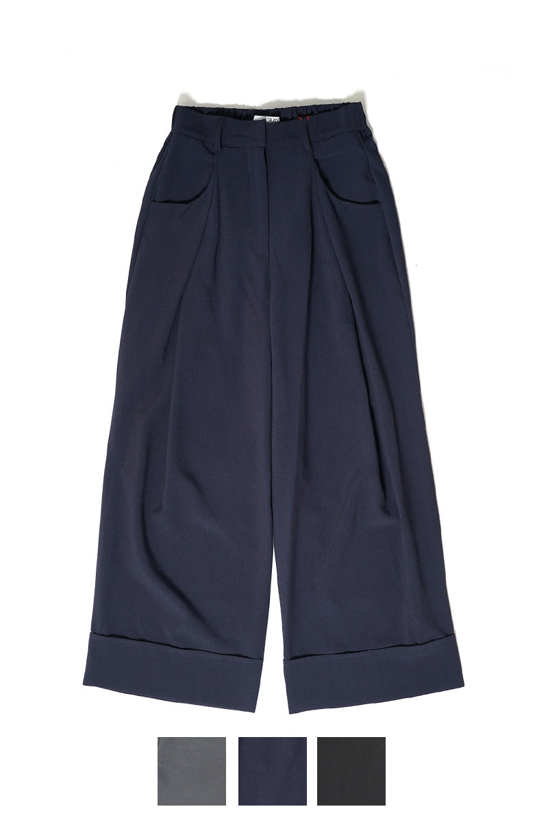 TRANOI(トラノイ)ワイドタックパンツ 211J508