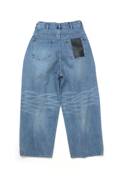 コクーンデニムパンツ