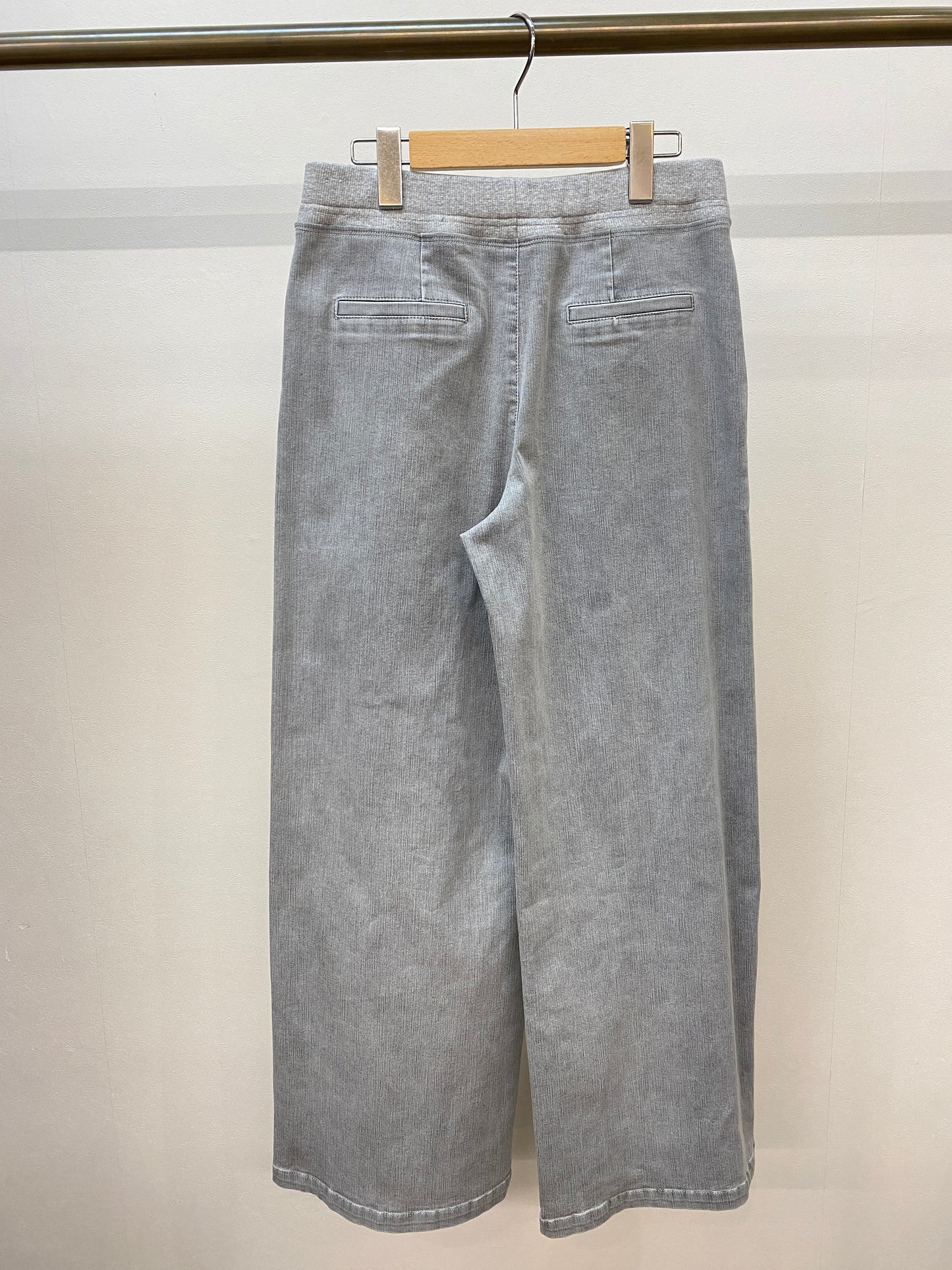 BLUE FRONCE denim(ブルーフロンセデニム) ウエストリブワイドデニム 531624
