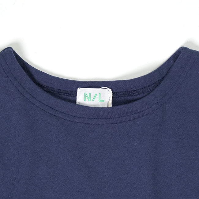NATURALLAUNDRY(ナチュラルランドリー) 先染めパネル ワイドプルオーバー 7243C-018