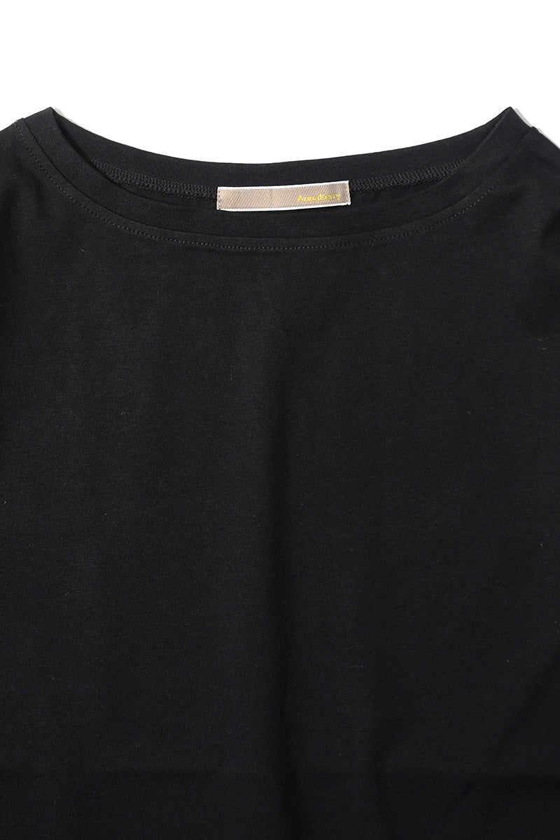 Anna Kerry アンナケリー リブカフス長袖Tシャツ 85251901