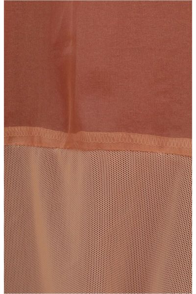 メッシュレイヤードワンピース