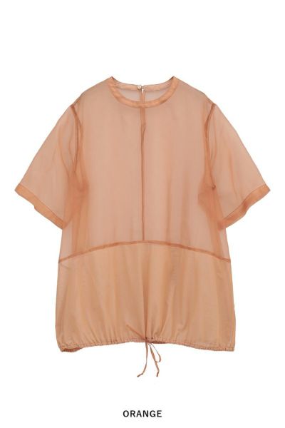 メッシュレイヤードワンピース