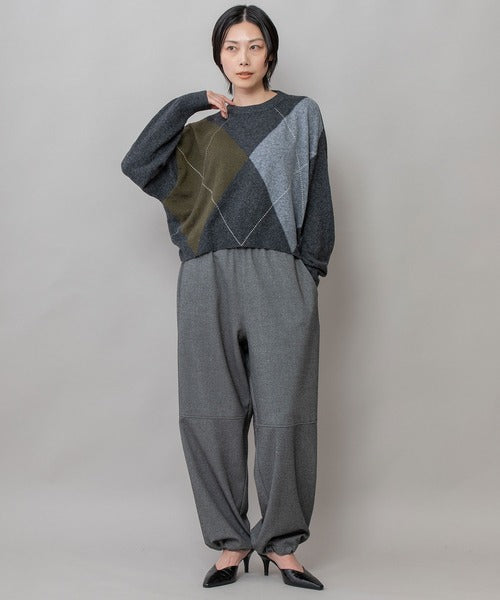 【予約受付中】MUNICH(ミューニック) ストレッチソフトフランネルイージーパンツ MN252P55