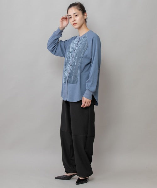 【予約受付中】MUNICH(ミューニック) ストレッチソフトフランネルイージーパンツ MN252P55