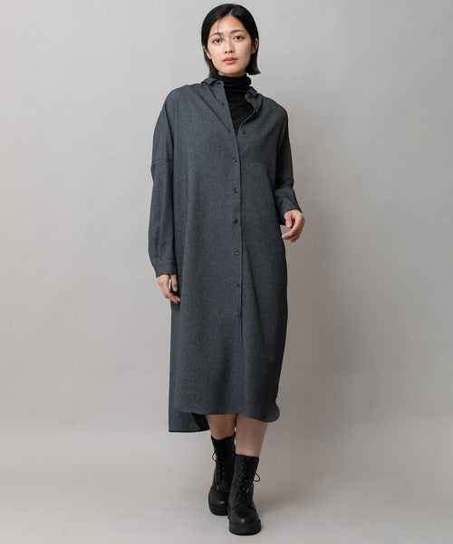 【10/18インスタライブ商品】MUNICH(ミューニック) ワイドシャツワンピース MN252N62