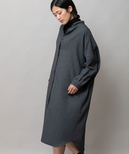 【10/18インスタライブ商品】MUNICH(ミューニック) ワイドシャツワンピース MN252N62