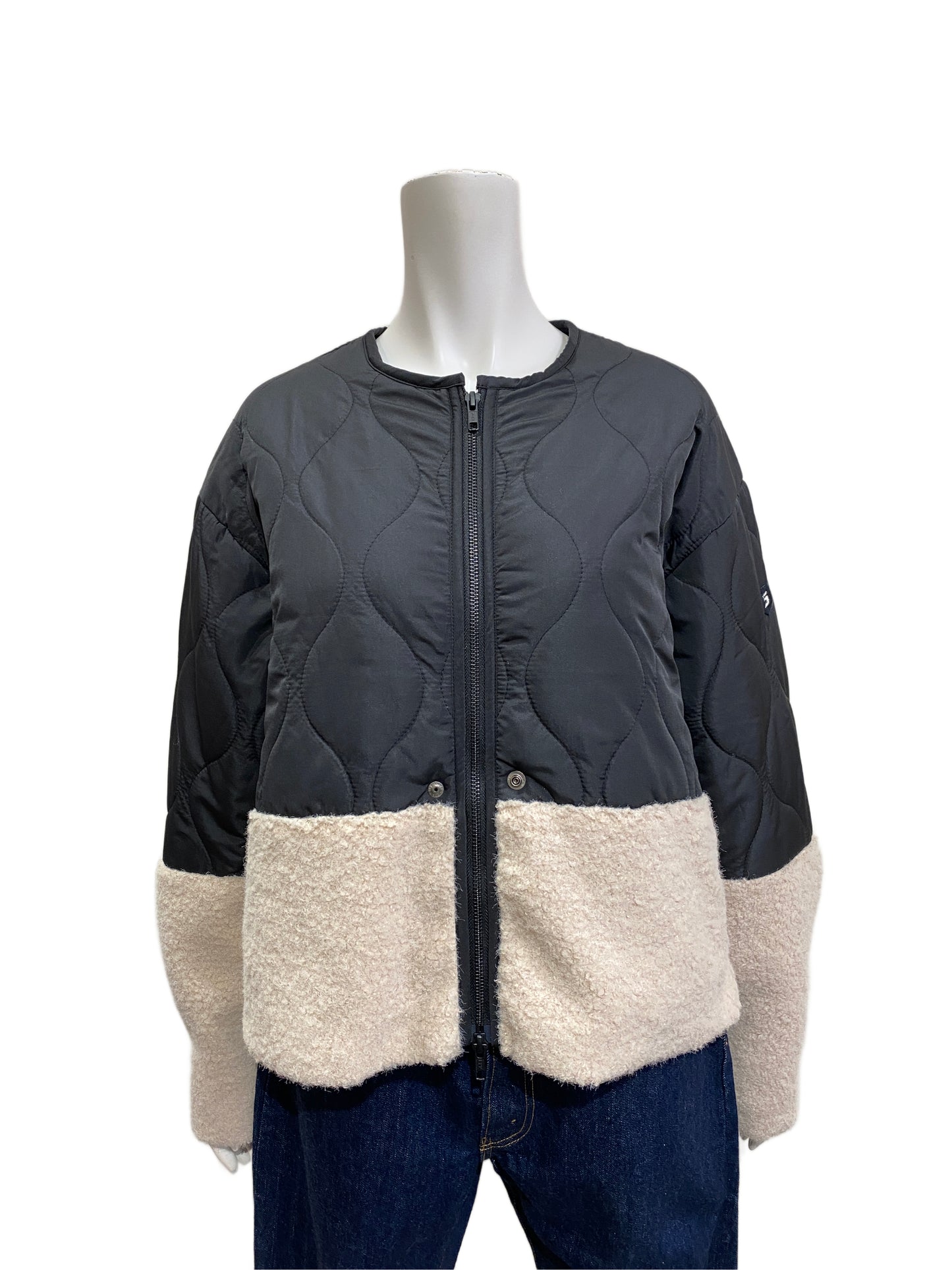 BLANC basque(ブランバスク) キルティングボアショートジャケット BB54-502