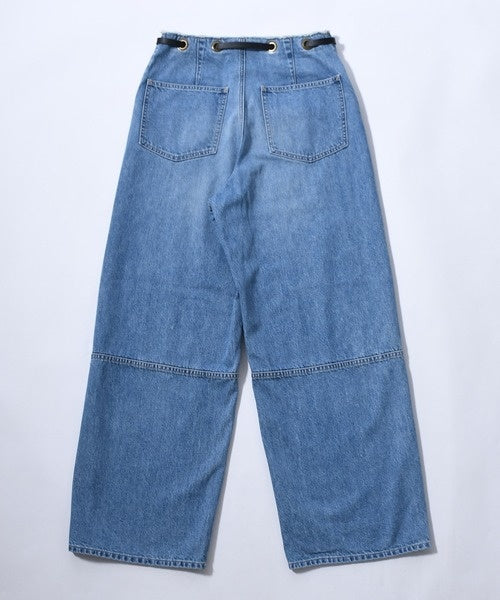 Johnbull (ジョンブル) 10オンスデニムベルテッドパンツ JL241P03
