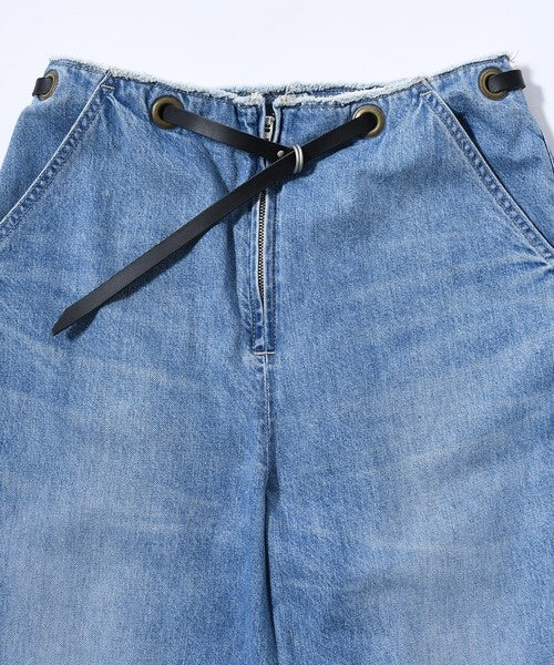 Johnbull (ジョンブル) 10オンスデニムベルテッドパンツ JL241P03