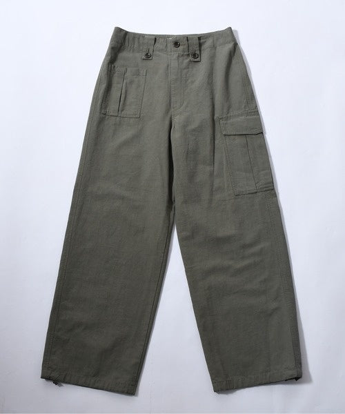 Johnbull (ジョンブル) コットンリネンバックツイルカーゴパンツ JL241P24