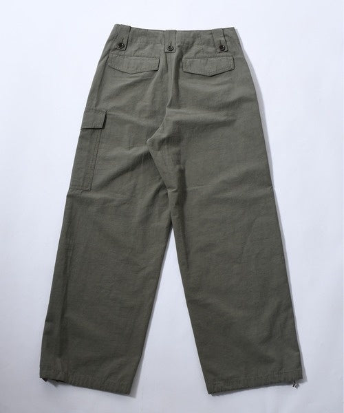 Johnbull (ジョンブル) コットンリネンバックツイルカーゴパンツ JL241P24