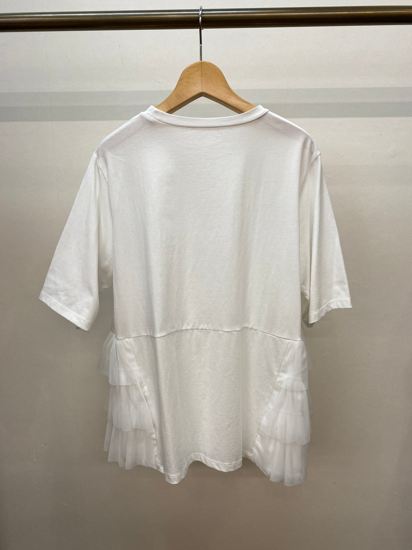 PAREATSU(パレアツ) ティアードチュールドッキングTシャツ P251-29065