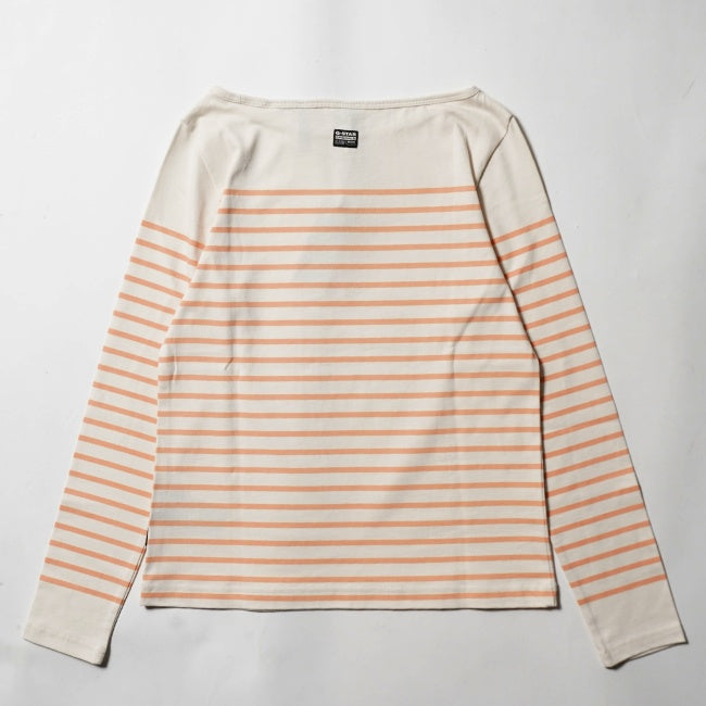 G-STAR RAW(ジースターロウ)ストライプグラフィックボートティー D21239-C787