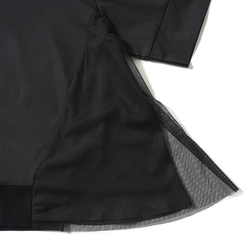 MARECHAL(マルシャルテル) Rib×Tulle Tops ZMT252BL116