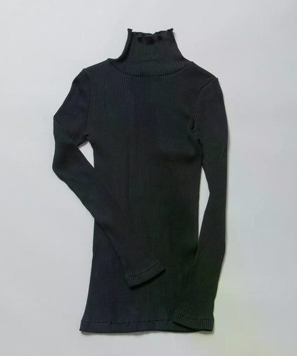 MUNICH(ミューニック)  コットンリブタートルネックプルオーバー MNHG291