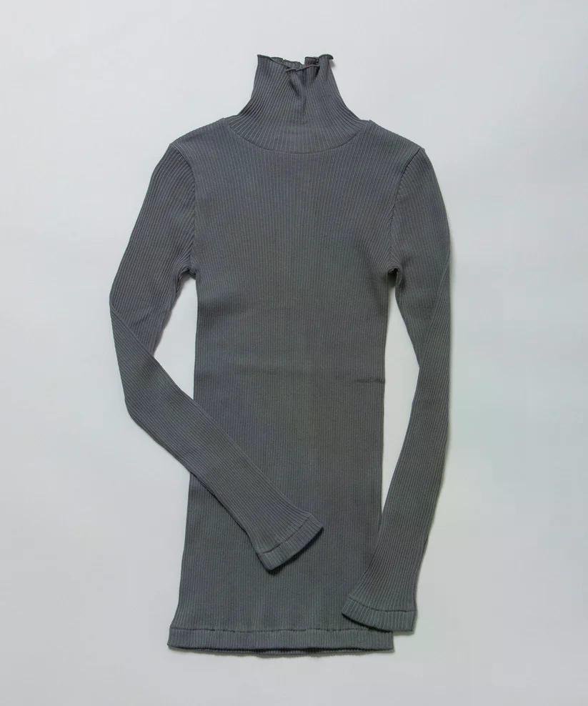 MUNICH(ミューニック)  コットンリブタートルネックプルオーバー MNHG291