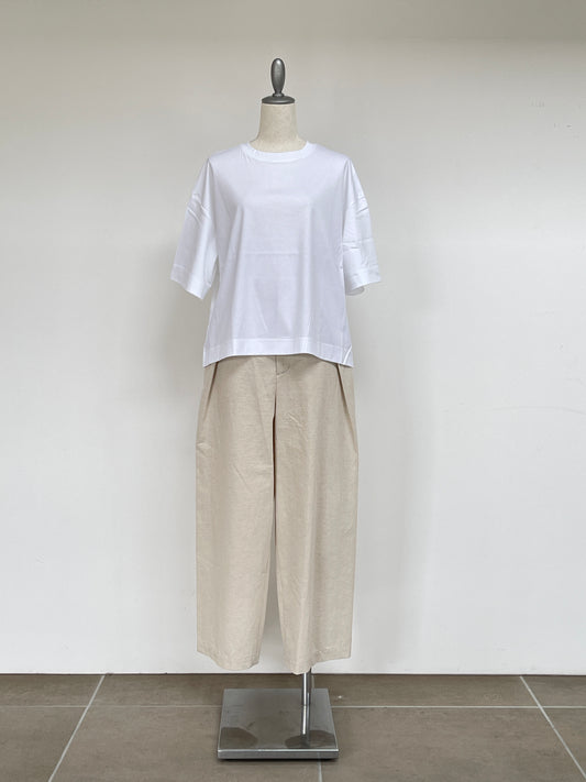 MARIED'OR(マリードール)シルケットスムース五分袖Tシャツ16184