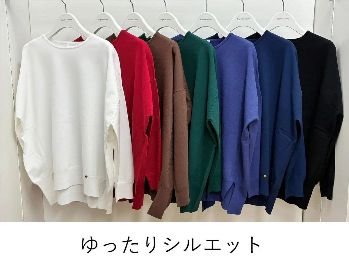 【2026/09/14ライブアイテム】Dignite collier (ディニテコリエ) エリートストレッチプルオーバー 80269100