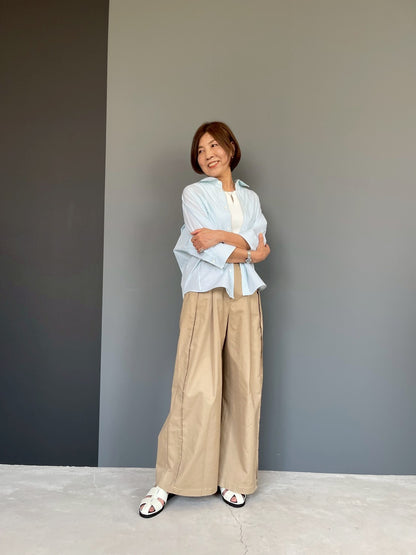 CYANTOKYO(シアントーキョー) タックワイドパンツ 501336