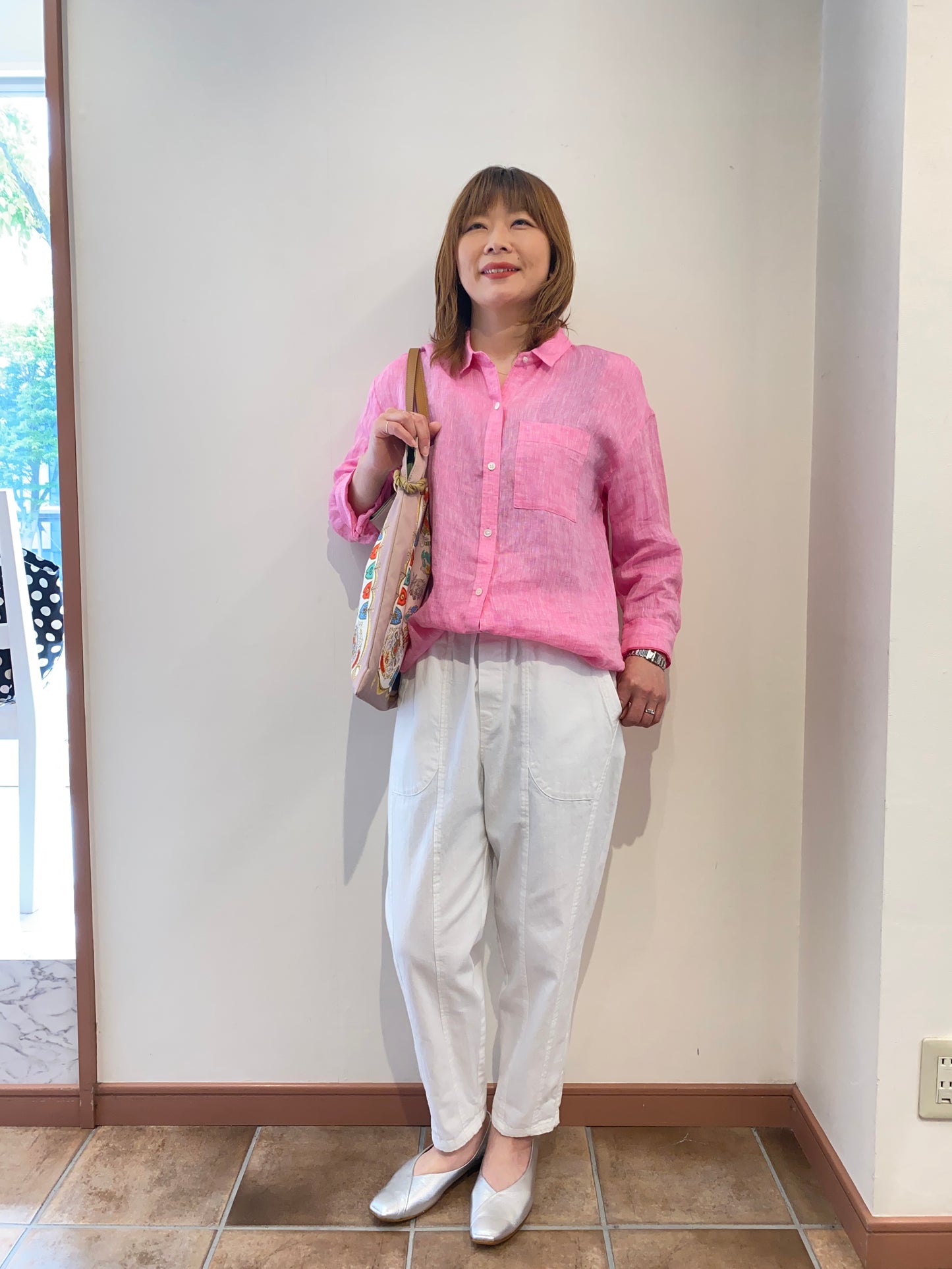 BLUE FRONCE(ブルーフロンセ) リネンシャツ 511417