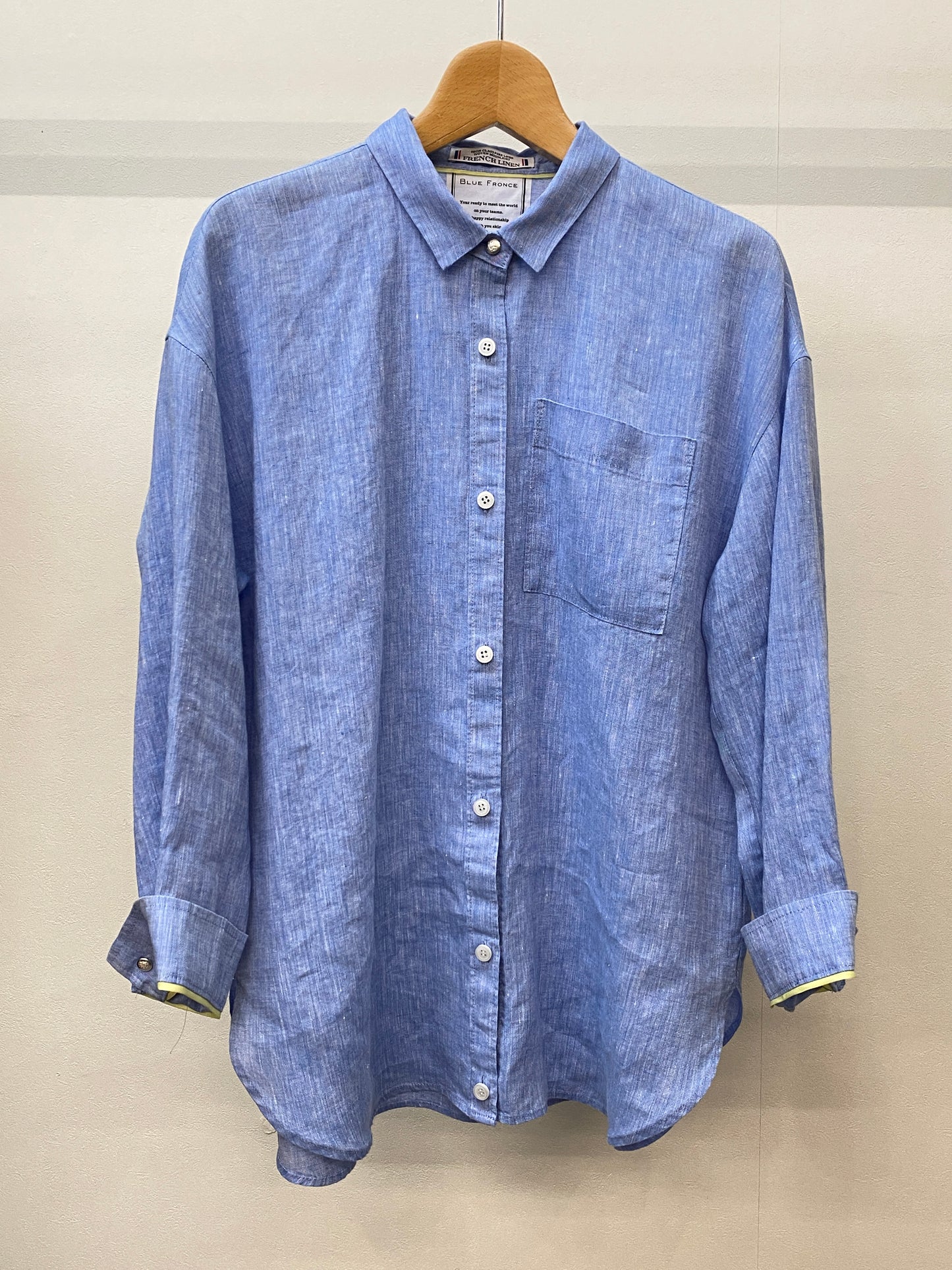 BLUE FRONCE(ブルーフロンセ) リネンシャツ 511417