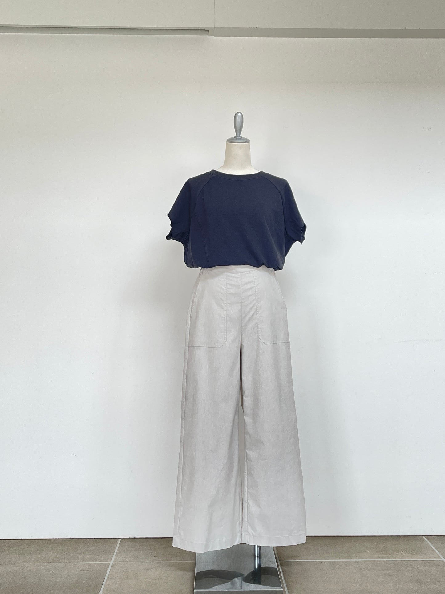 CYNICAL(シニカル) ウォッシャブル ストレッチ ワイド パンツ 512-9600