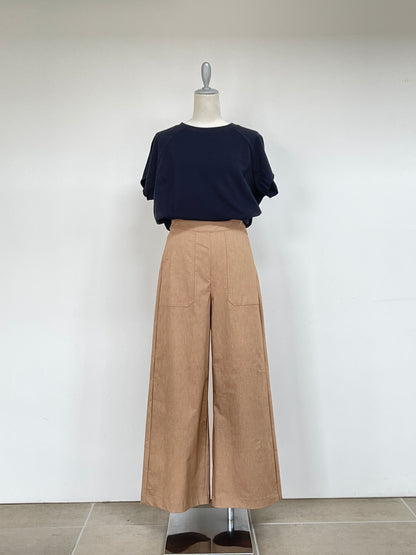 CYNICAL(シニカル) ウォッシャブル ストレッチ ワイド パンツ 512-9600