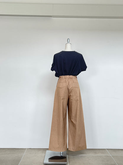 CYNICAL(シニカル) ウォッシャブル ストレッチ ワイド パンツ 512-9600