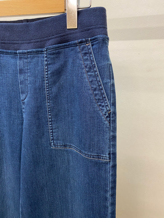 BLUE FRONCE denim(ブルーフロンセデニム) ウエストリブワイドデニム 531624