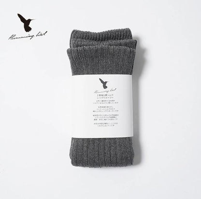 hummingbird(ハミングバード) 2重編み裏シルクレッグウォーマー 686894