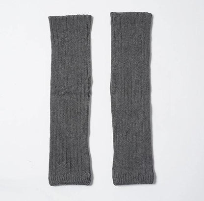 hummingbird(ハミングバード) 2重編み裏シルクレッグウォーマー 686894