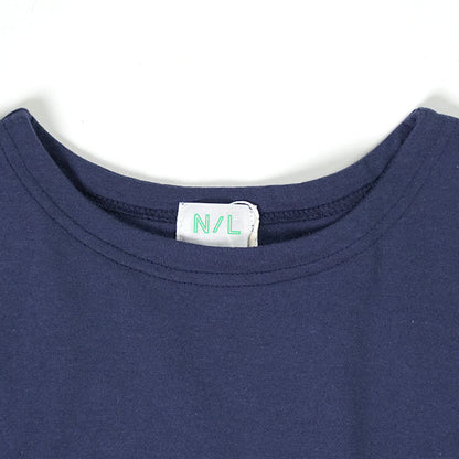 NATURALLAUNDRY(ナチュラルランドリー) 先染めパネル ワイドプルオーバー 7243C-018