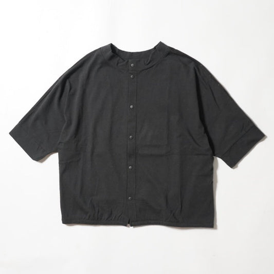 NATURALLAUNDRY(ナチュラルランドリー) 先染めパネル 2WAYプルオーバー 7243C-019