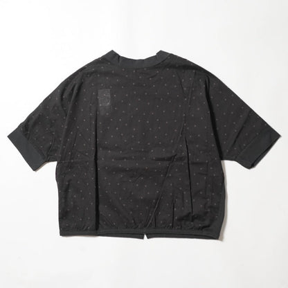 NATURALLAUNDRY(ナチュラルランドリー) 先染めパネル 2WAYプルオーバー 7243C-019