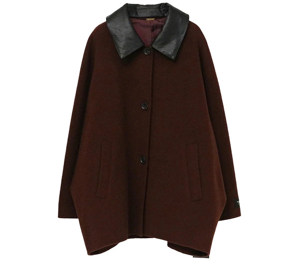 Dignite collier(ディニテコリエ) ダブルフェイスステンカラーコート 80256201