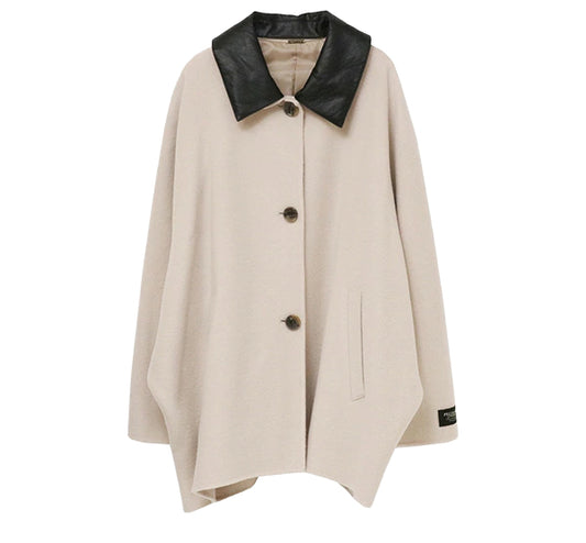 Dignite collier(ディニテコリエ) ダブルフェイスステンカラーコート 80256201