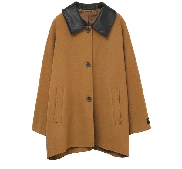 Dignite collier(ディニテコリエ) ダブルフェイスステンカラーコート 80256201