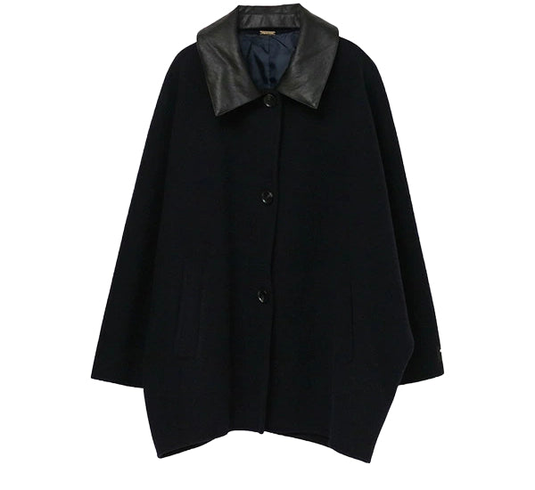 Dignite collier(ディニテコリエ) ダブルフェイスステンカラーコート 80256201