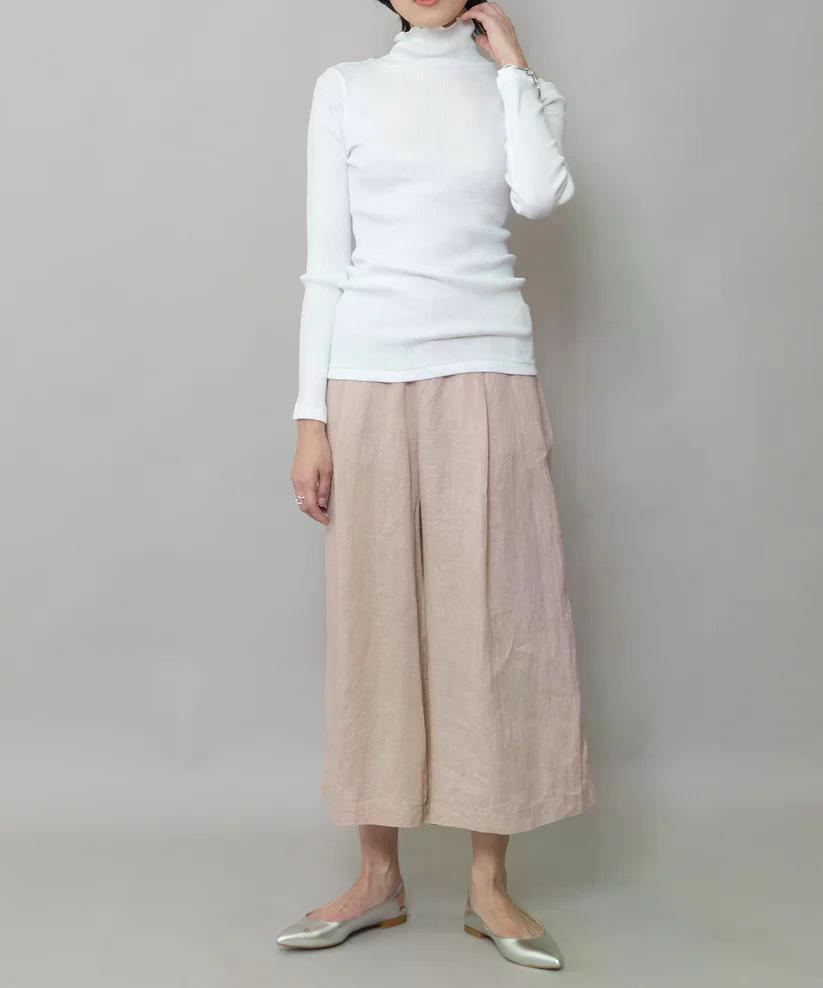 MUNICH(ミューニック)  コットンリブタートルネックプルオーバー MNHG291