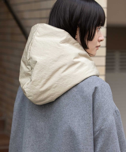 【10/18インスタライブ商品】MUNICH(ミューニック) ツイル×octaフーデットブルゾン MN252B28