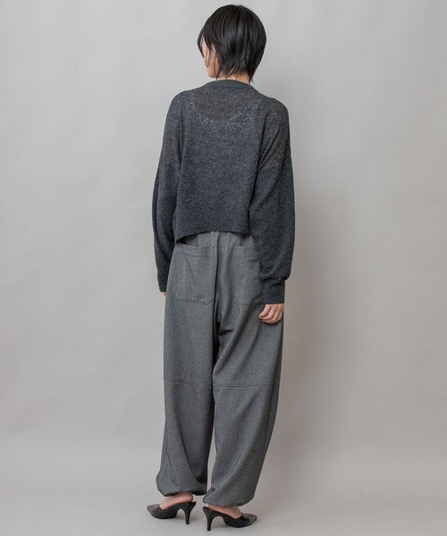 【予約受付中】MUNICH(ミューニック) ストレッチソフトフランネルイージーパンツ MN252P55