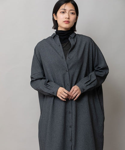 【10/18インスタライブ商品】MUNICH(ミューニック) ワイドシャツワンピース MN252N62
