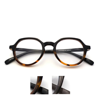 LE FOON(ルフォーン) Crown panto reading glasses オシャレなリーディンググラス ブルーライトカット付き老眼鏡 選べる度数 AR701