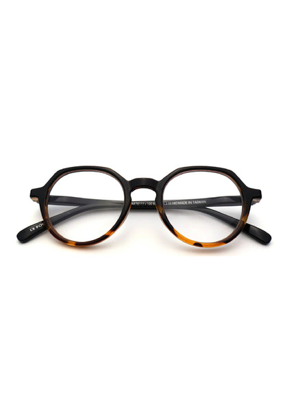 LE FOON(ルフォーン) Crown panto reading glasses オシャレなリーディンググラス ブルーライトカット付き老眼鏡 選べる度数 AR701
