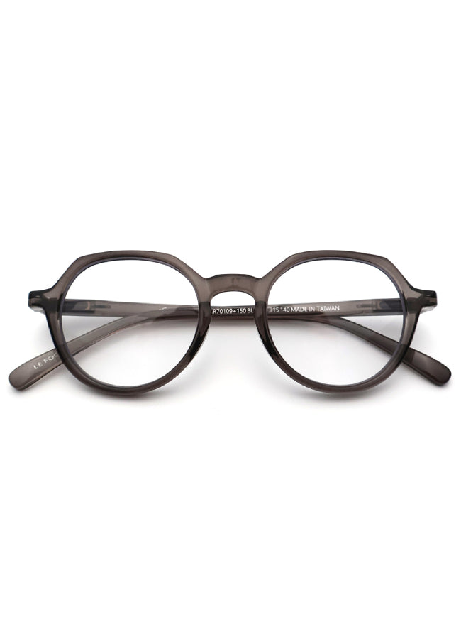 LE FOON(ルフォーン) Crown panto reading glasses オシャレなリーディンググラス ブルーライトカット付き老眼鏡 選べる度数 AR701