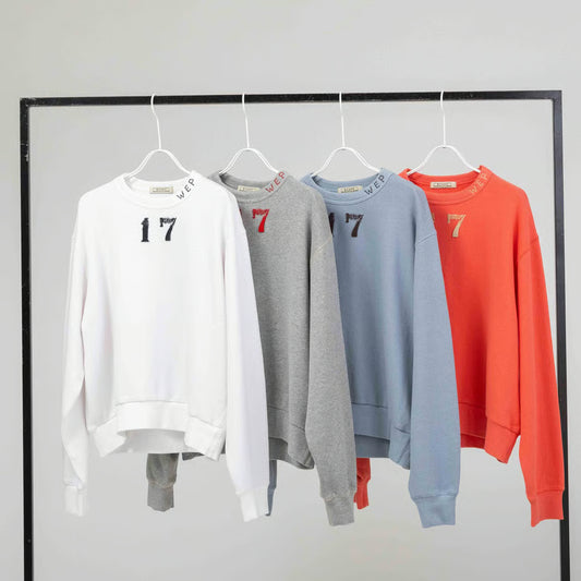 BLANC BASQUE(ブランバスク) "17"刺繍トレーナー BB61-905