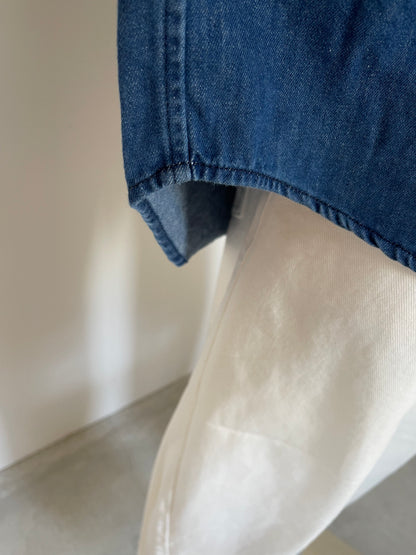 BLANC basque(ブランバスク) デニムパールボタンシャツ BB88-151